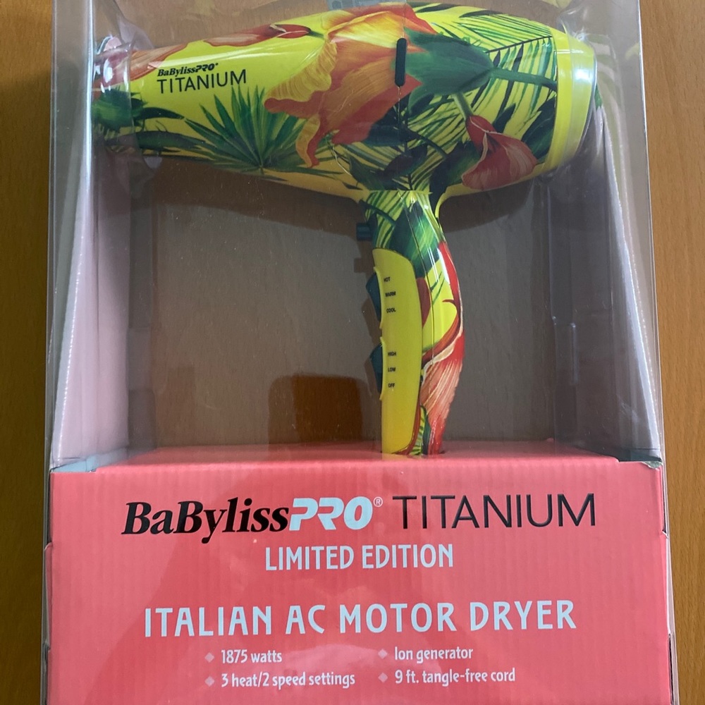 BaByliss Pro Titanium Limited Edition Hair…